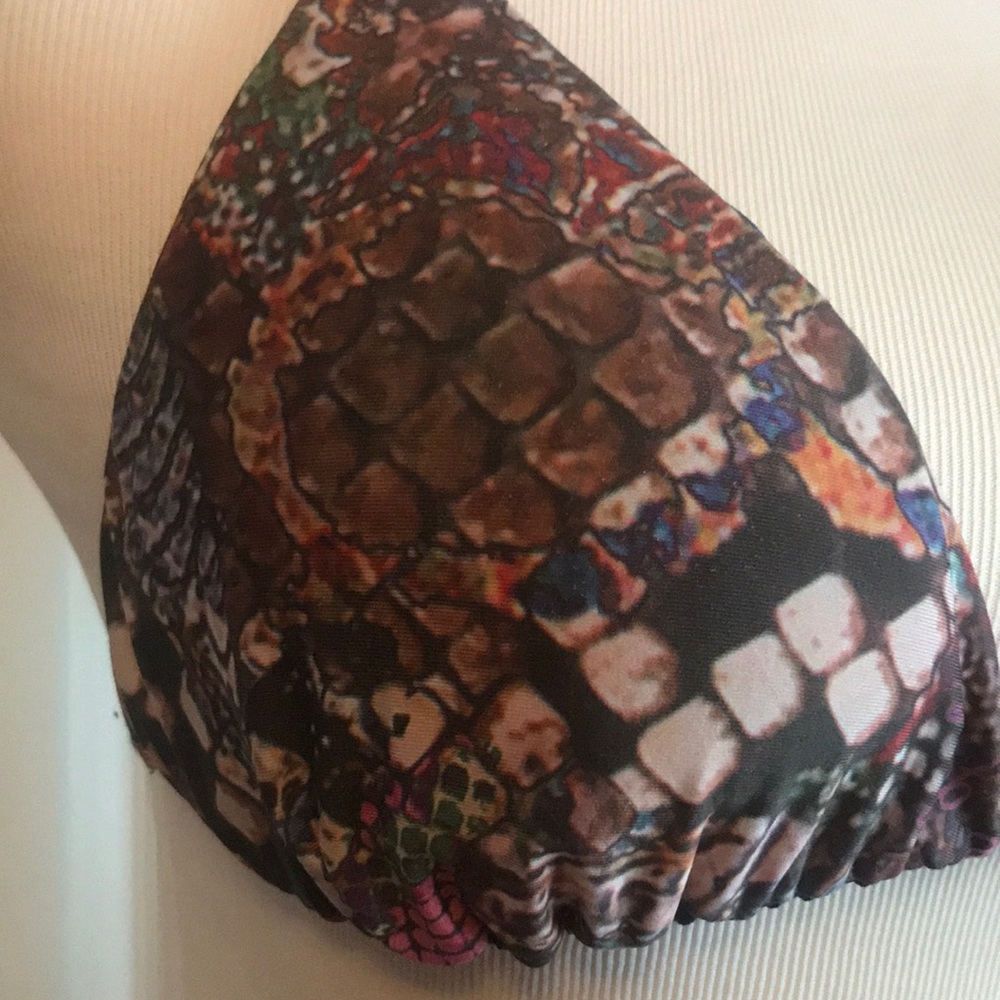 Snake Print Reversible Bikini - image 3